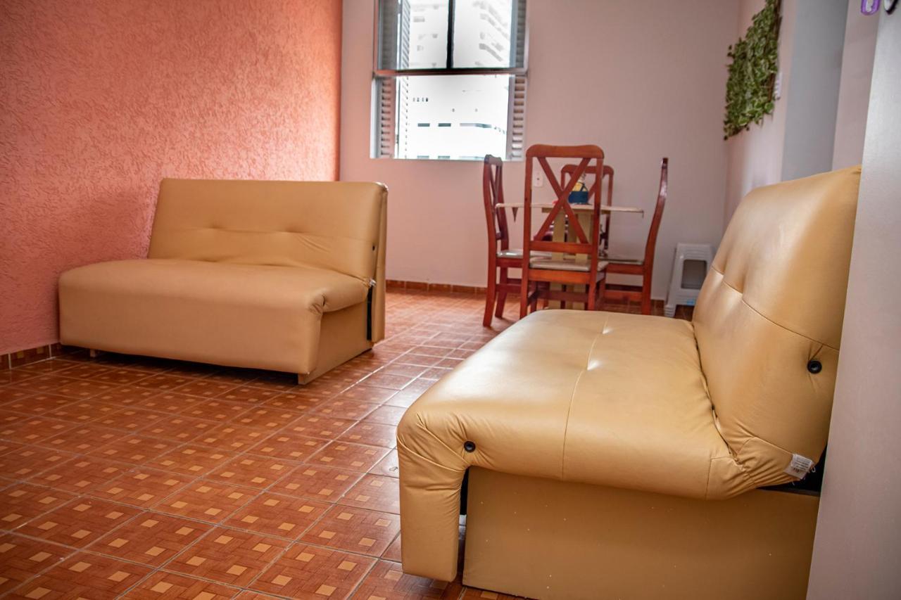 Apartamento a 80m da praia do Forte - Praia Grande Praia Grande (Santos) Exterior foto